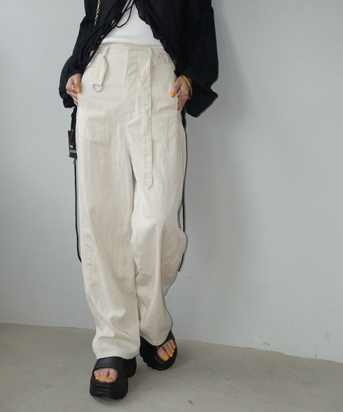 「chuclla」 パンツ L アイボリー レディース_画像2