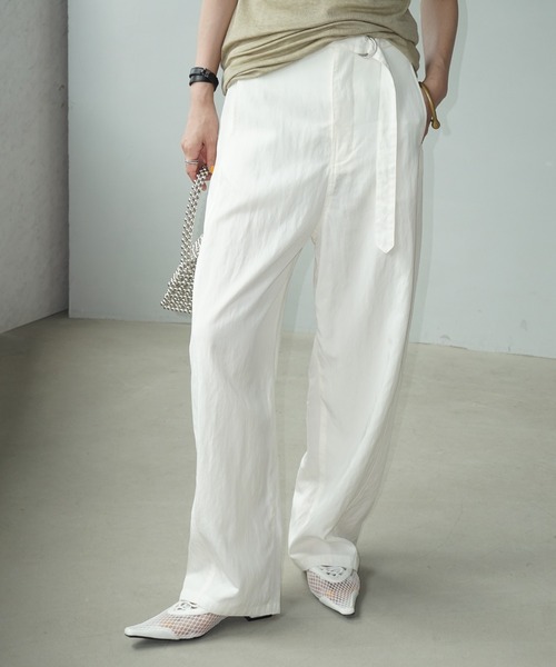 「chuclla」 パンツ L アイボリー レディース_画像3