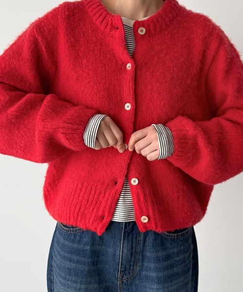 CANAL JEAN（キャナルジーン） カーディガン El mar アルパカ混