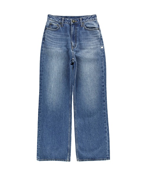 「ALEXIA STAM」 ブーツカットデニムパンツ 1 ブルー レディース_画像2