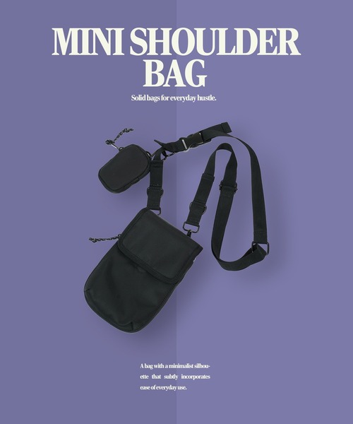 JIGGYS SHOP（ジギーズショップ） ショルダーバッグ 撥水加工 ミニ