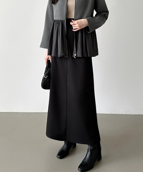 「COCOMOMO」 ロングスカート S グレー レディース_画像6