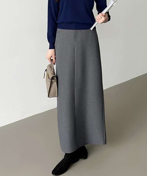 「COCOMOMO」 ロングスカート S グレー レディース_画像7