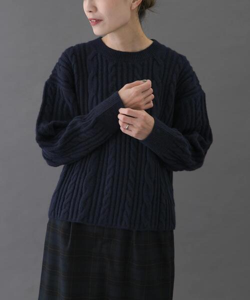 FORK&SPOON（フォークアンドスプーン） ニット セーター ケーブル