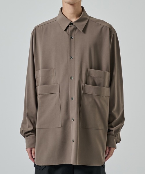UJOH（ウジョー） シャツ 「UJOH HOMME」4 Pockets Shirt メンズ