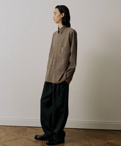 UJOH（ウジョー） シャツ 「UJOH HOMME」4 Pockets Shirt メンズ