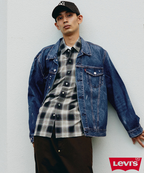 Levi's（リーバイス） デニムジャケット LARGE コバルトブルー メンズ