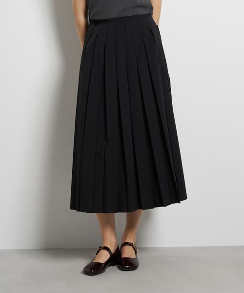 LANVIN en Bleu スカート タイプライタープリーツスカート : ZOZOTOWN