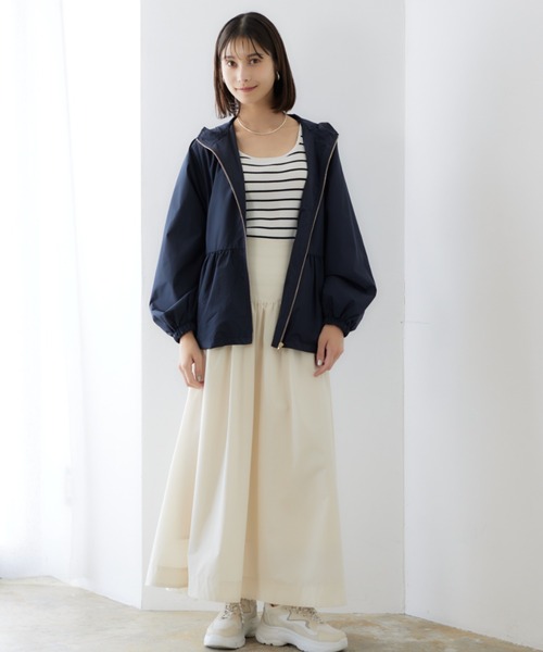 「RIRIYANO」 マウンテンパーカー LARGE ブラック レディース_画像9