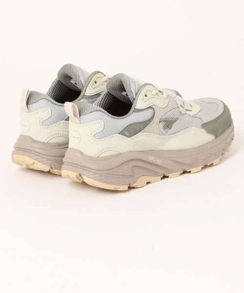 「HI-TEC」 ローカットスニーカー 24.0cm サンドグレー メンズ_画像2