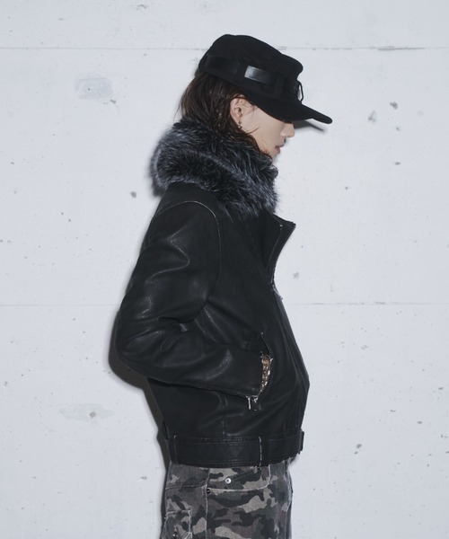 INTER FACTORY（インターファクトリー） 革ジャン ライダース メンズ