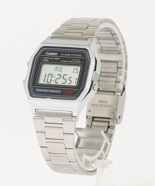 CASIO（カシオ） デジタル腕時計 FREE シルバー メンズ : ZOZOTOWN