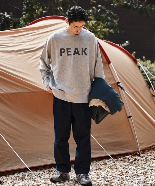 snow peak（スノーピーク） スウェットカットソー「JOURNAL STANDARD