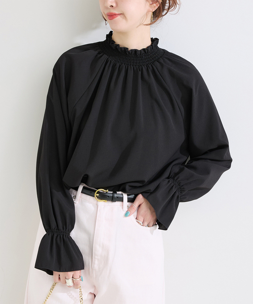 B.C STOCK（ベーセーストック） ブラウス シャツ 「追加」手洗い可