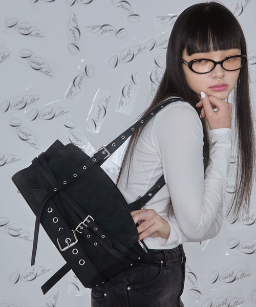 Heart Tattoo トートバッグ belt design damage shoulder bag