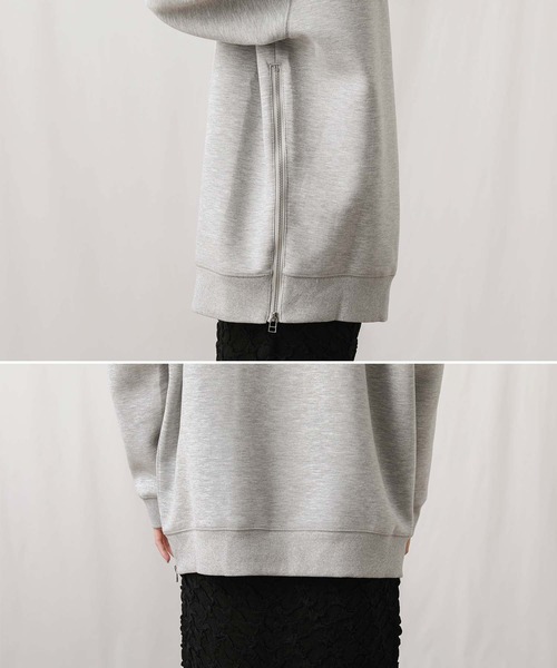 「Gready Brilliant」 「anana」プルオーバーパーカー FREE トップグレー レディース_画像9