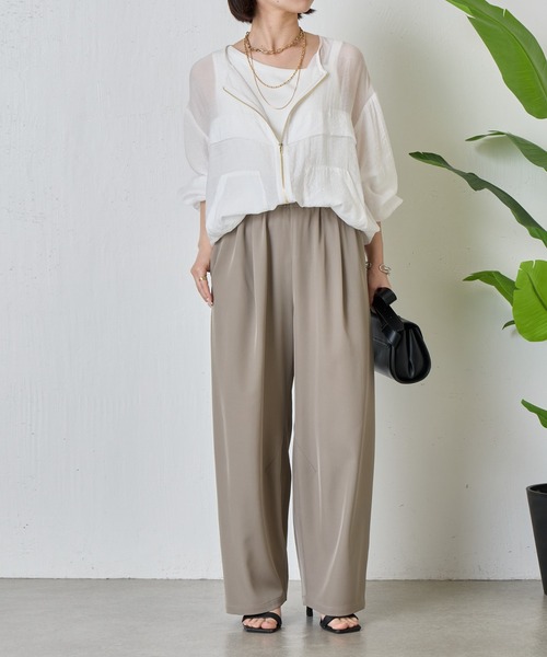 「Jena espace merveilleux」 ブルゾン FREE ブラック レディース_画像6