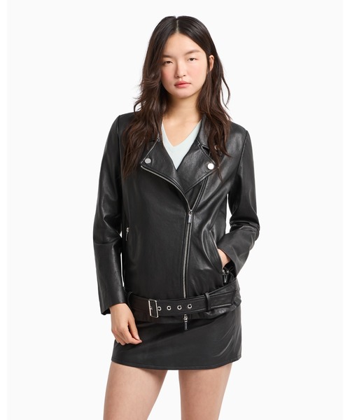 ARMANI EXCHANGE 「ARMANI EXCHANGE」 レザージャケット MEDIUM