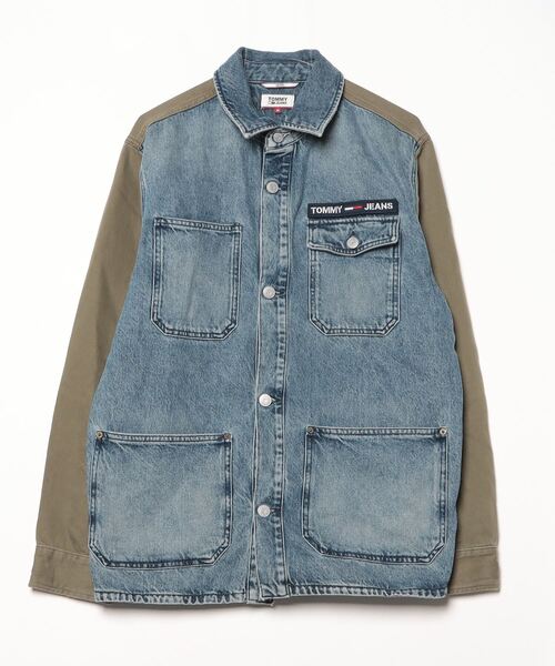 TOMMY JEANS（トミー・ジーンズ） デニムジャケット MEDIUM ブルー