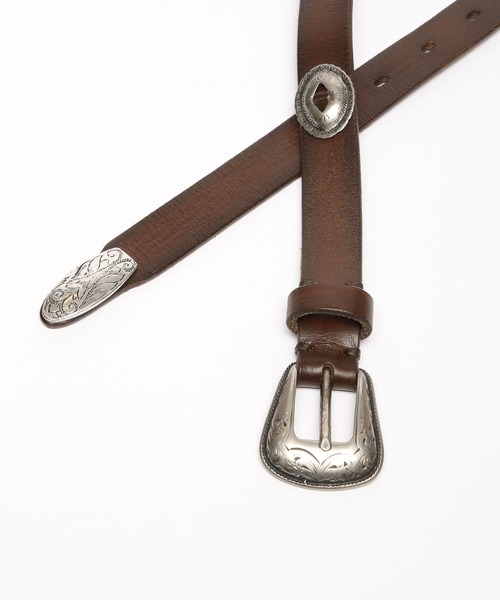 「Puntovita」 ベルト フリー ブラウン レディース_画像2