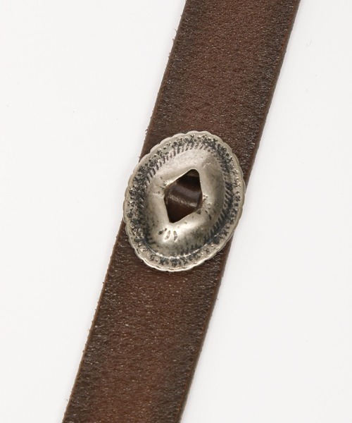 「Puntovita」 ベルト フリー ブラウン レディース_画像6