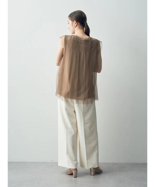 「YECCA VECCA」 パンツ S アイボリー レディース_画像6