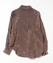 「STYLE DELI」 長袖シャツ FREE ブラウン レディースの画像2