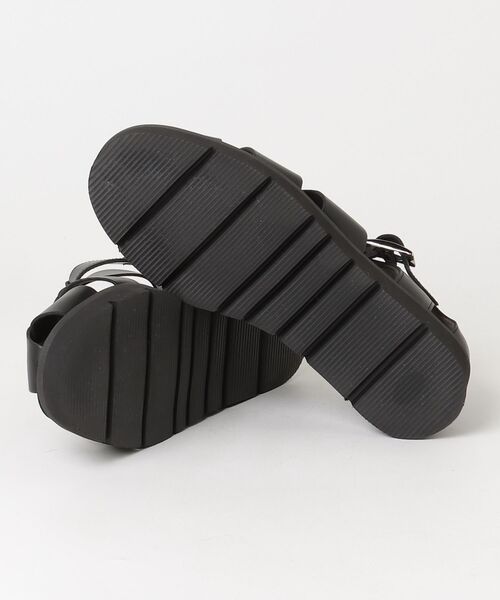 「BEAMS HEART」 ローカットスニーカー 25.5cm ブラック メンズ_画像3