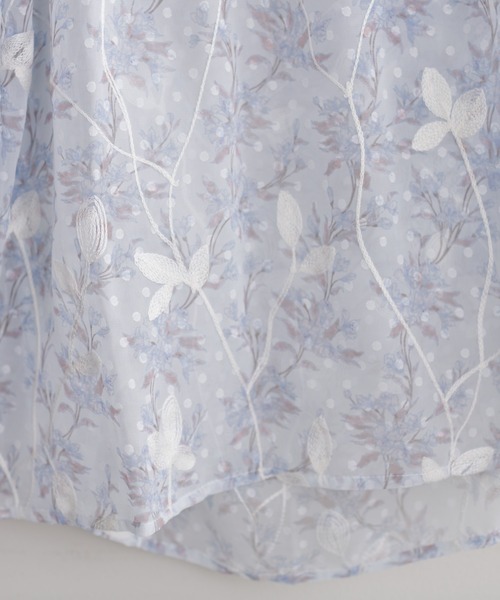 「natural couture」 長袖ブラウス FREE グリーン レディース_画像2