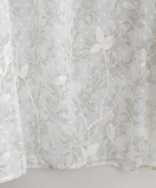 「natural couture」 長袖ブラウス FREE グリーン レディース_画像3