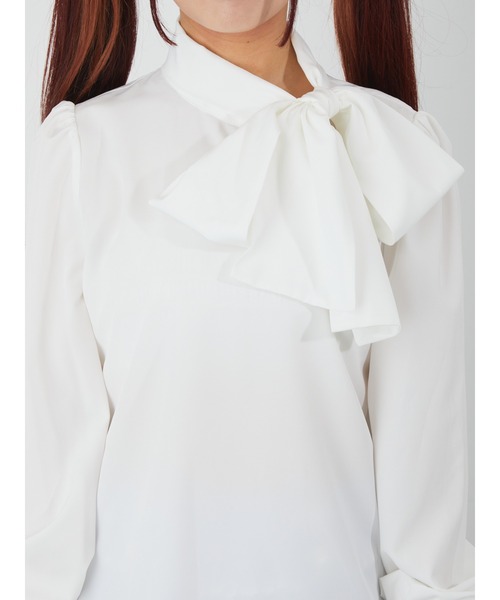 「Ank Rouge」 長袖ブラウス M ブラック レディース_画像3