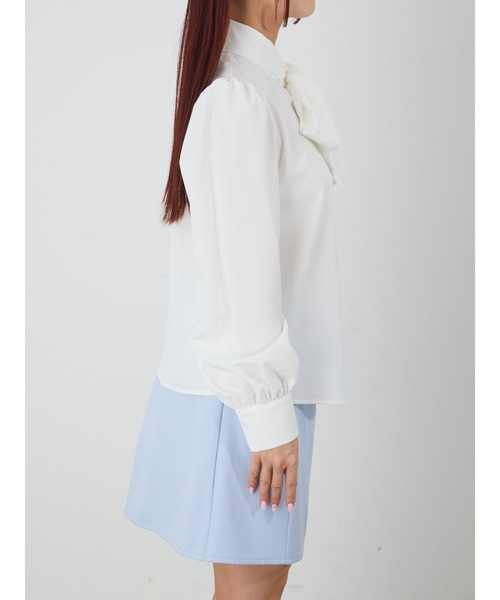 「Ank Rouge」 長袖ブラウス M ブラック レディース_画像5