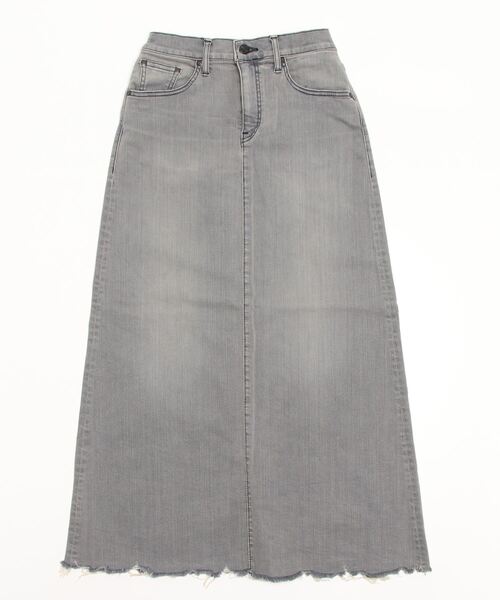 「surt」 デニムスカート M グレー レディース_画像3