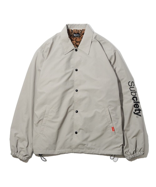 「Subciety」 コーチジャケット X-LARGE ブラック メンズ_画像5