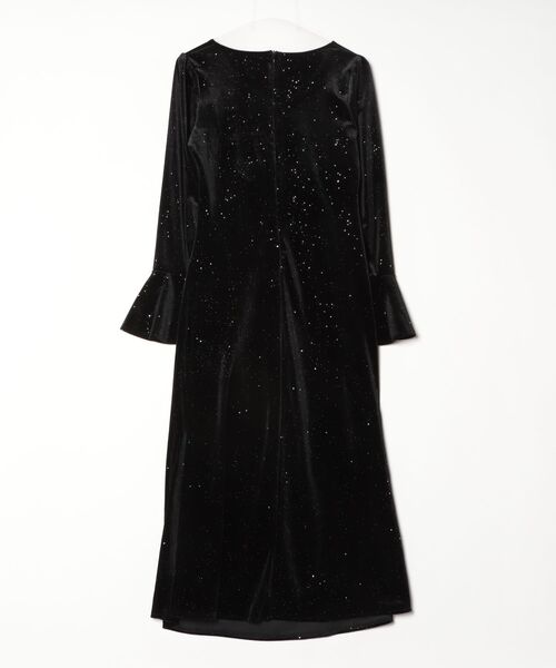 ドレス YUGA_YGMC　　Sequined velvet mermaid dress