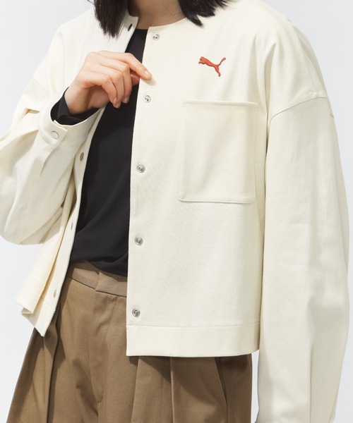 PUMA（プーマ） デニムジャケット gジャン PUMA ESS ELEVATED デニム 
