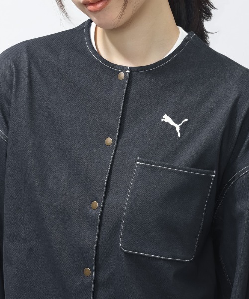 PUMA（プーマ） デニムジャケット gジャン PUMA ESS ELEVATED デニム 