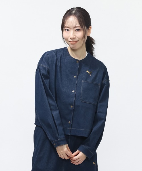PUMA（プーマ） デニムジャケット gジャン PUMA ESS ELEVATED デニム 