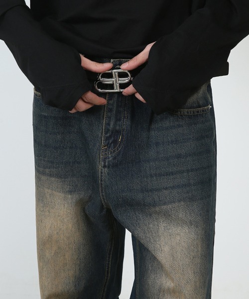 「CORPUS TOKYO」 デニムパンツ 1 ブルー メンズ_画像9