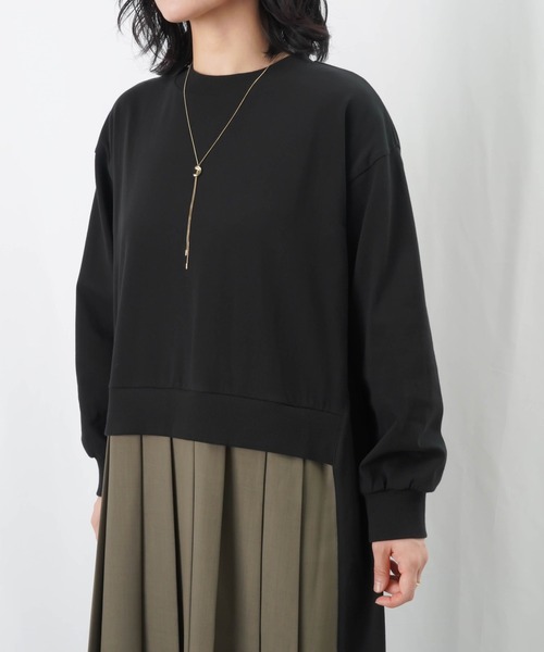 「LUCA/LADY LUCK LUCA」 長袖ワンピース FREE ブラック レディース_画像8