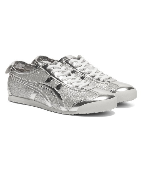 「Onitsuka Tiger」 ローカットスニーカー 22.5 ブラック系その他 レディースの画像