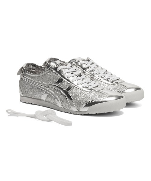 「Onitsuka Tiger」 ローカットスニーカー 22.5 ブラック系その他 レディースの画像