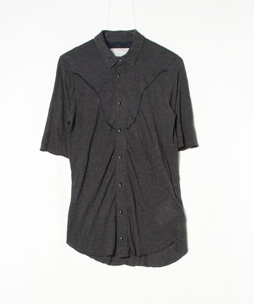sacai（サカイ） 半袖シャツ 2 グレー メンズ : ZOZOTOWN Yahoo!店 