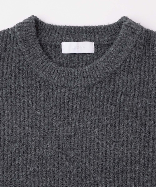 「LUENNA」 長袖ニット M ブラウン メンズ_画像9