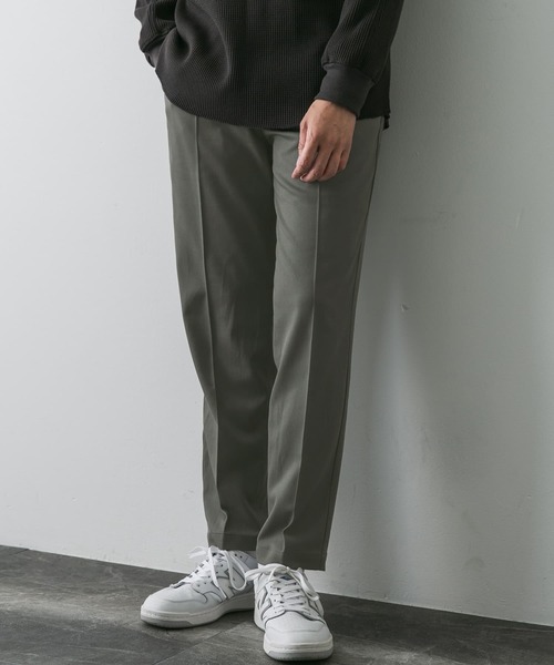 「URBAN RESEARCH DOORS」 スラックス MEDIUM グリーン系その他 メンズ_画像4