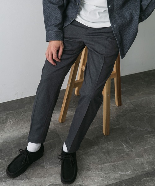 「URBAN RESEARCH DOORS」 スラックス MEDIUM グリーン系その他 メンズ_画像8