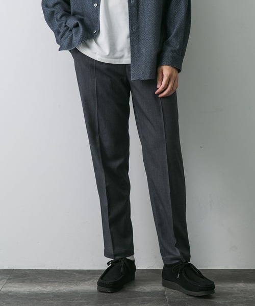 「URBAN RESEARCH DOORS」 スラックス MEDIUM グリーン系その他 メンズ_画像9