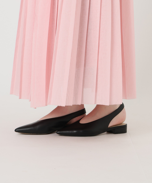 SLOBE IENA（スローブイエナ） ロング スカート PEボイルプリーツ