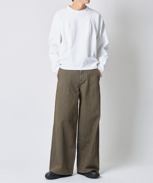 「STUDIOUS」 デニムパンツ 2 ダークインディゴブルー メンズの画像