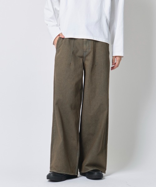 「STUDIOUS」 デニムパンツ 2 ダークインディゴブルー メンズの画像